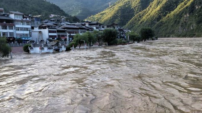 水電設計院積極參加隴南抗洪搶險